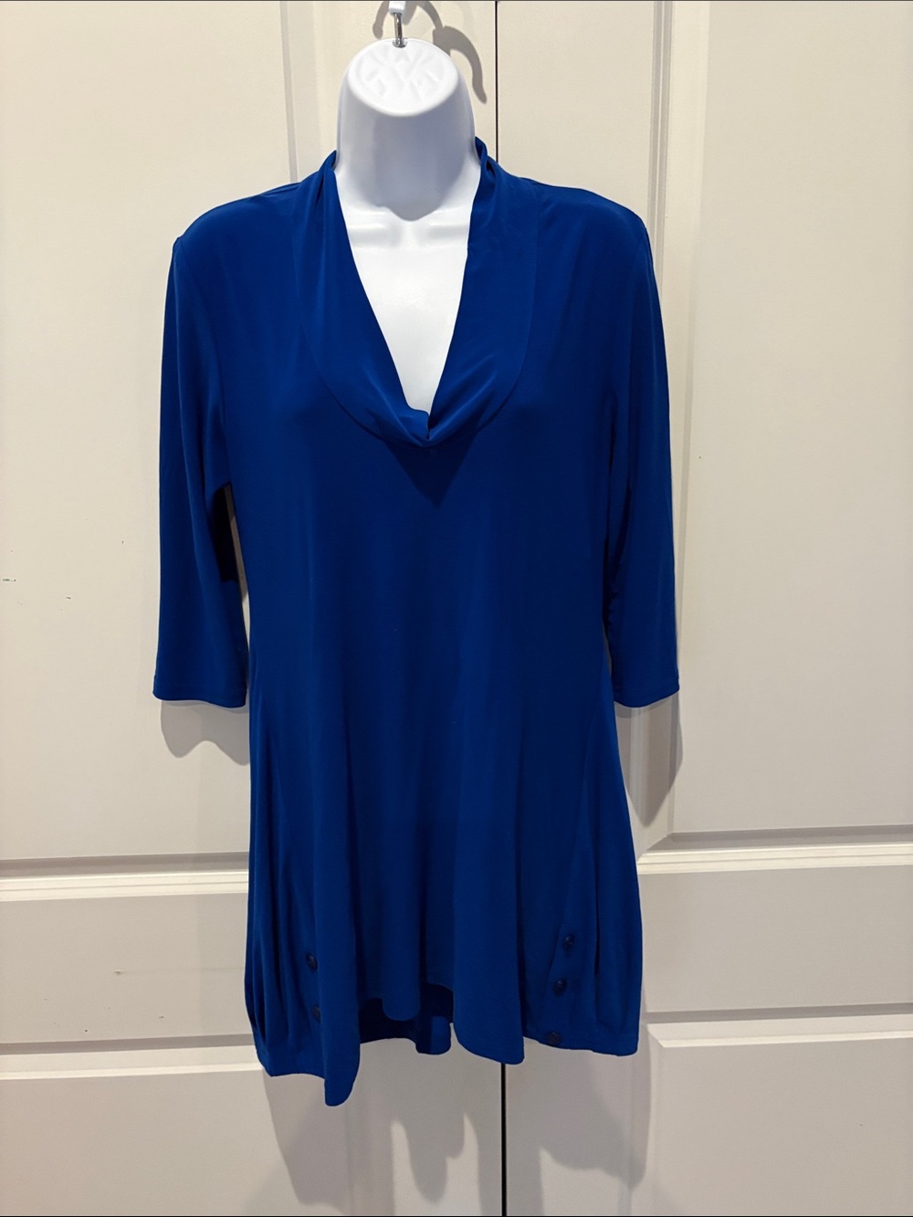 Joseph Ribkoff Royal Blue Cowl Neck Tunic